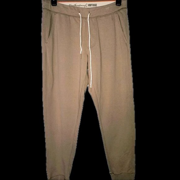 NWOT Cotton blend French terry joggers without tags exposed long drawstring - Picture 8 of 8